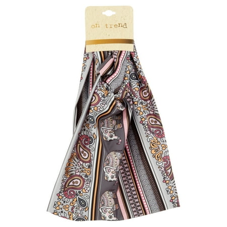 On Trend Elephant Print Headwrap