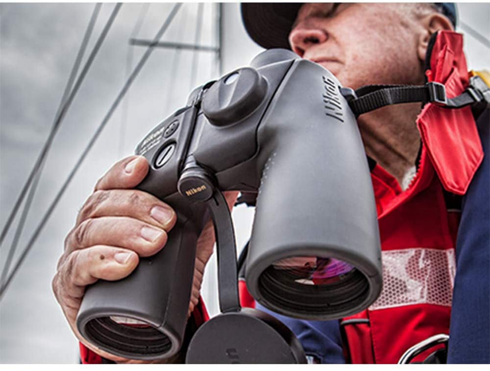 Nikon 16026 7x50 CF WP OceanPro Binoculars Golden Compass