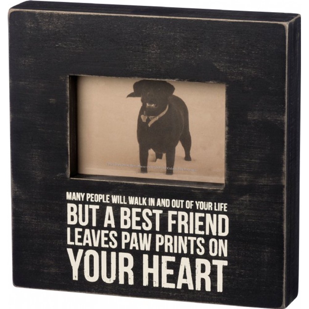 "Best Friend" Vintage Style Picture Frame 10" x 10"