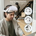thumbnail image 4 of Elite Adjustable Head Strap For Quest 2 - Soft Cushion Support, Comfortable VR Experience, Replacement Headstrap For Enhanced Virtual Reality Gaming, 4 of 7