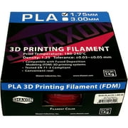 Shaxon 3D PLA Filament 1.75mm 1kg Reel, Red