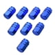 thumbnail image 3 of Eboot 8 Piezas Tapas De Válvulas De Vástago De Neumático Tapas De Válvulas De Rueda Tapas De Neumáticos A Prueba De Polvo Para Coche Forma Hexágono (Azul), 3 of 5