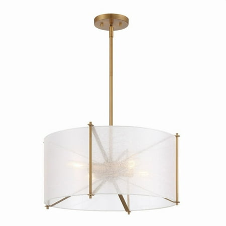 

Designers Fountain - Daybreak - 4 Light Pendant-10 Inches Tall And 20 Inches