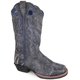 thumbnail image 1 of Bota de vaquero de piel desgastada negra Bluegrass para mujer - Talla EE. UU.: 7 Smoky Mountain Boots 6936-7M, 1 of 1