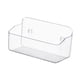 thumbnail image 5 of Estante de baño de pared de fácil instalación, transparente, para ducha, de acrílico, para almacenamiento 28x13x15cm, 5 of 9