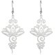 thumbnail image 1 of Pendientes Colgantes Flor de Loto Mujer Liling Acero Inoxidable, 1 of 4