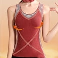 thumbnail image 4 of Wancir Thermal Tank Top for Women Fleece Lined Thermal Shirts Sleeveless Tops Camisole Warm Base Layer Vest Cold Weather, 4 of 4