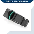 thumbnail image 4 of Car MAF Sensor Mass Air Flow Sensor Meter for BMW 1 Pcs Black, 4 of 6