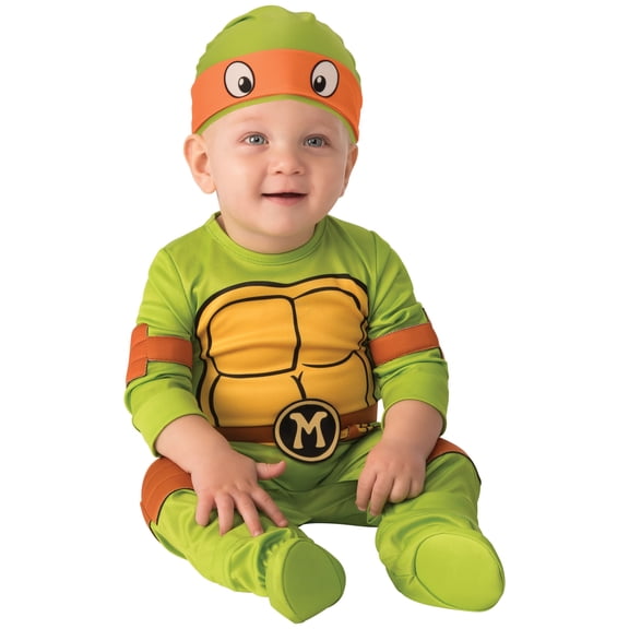 Teenage Mutant Ninja Turtle Infant Halloween Costume 12-18M By Rubies II