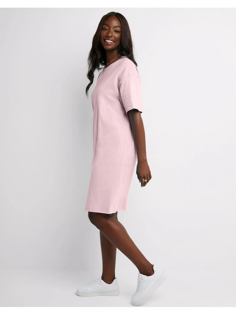 hanes t shirt dress Hanes Wear Around (5660), Charisma Coral