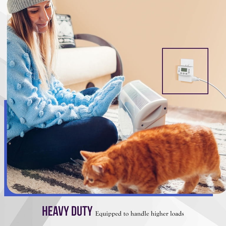 Enerlites Heavy Duty 7-Day Programmable Plug-In Timer photo 4