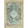 thumbnail image 5 of SAFAVIEH Madison Alys Vintage Traditional Area Rug, Green/Turquoise, 5'3" x 7'6", 5 of 10