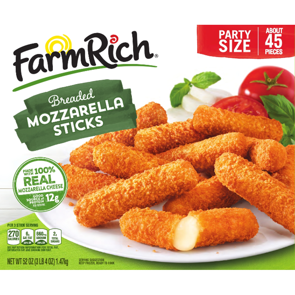 frozen mozzarella sticks