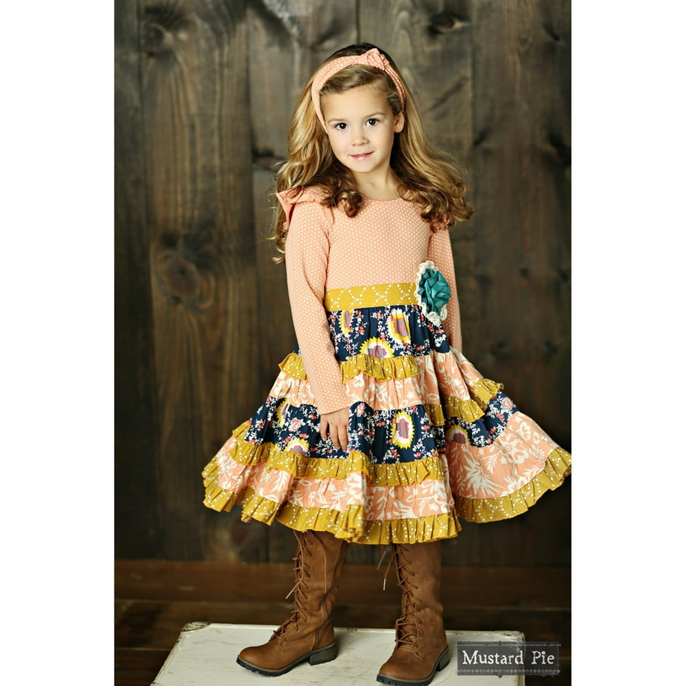 Mustard Pie Mustard Pie Little Girls Multi Color Jeweled Forest