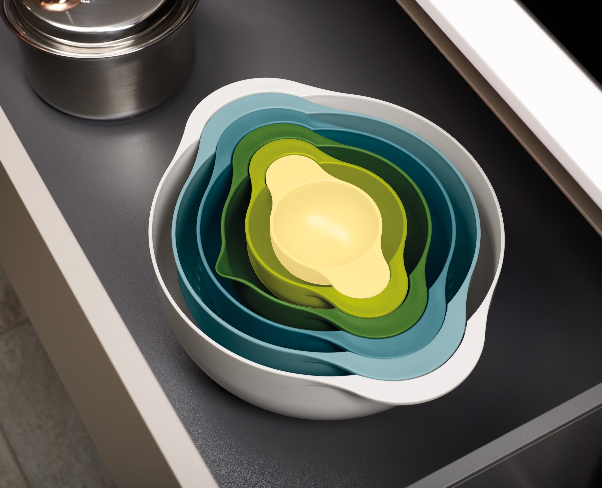 Joseph Joseph Duo Mixing Bowl and Food Preparation Set - Thumbnail 2