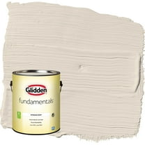 Glidden Fundamentals Maybe Mushroom / Gray Flat Interior Paint, 1 Gallon