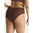 thumbnail image 4 of Joyspun Women's Micro Hipster Panties, 3-Pack, Sizes XS-3XL, 4 of 5