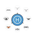 thumbnail image 2 of 90cm Drone Apron Portable Waterproof Foldable Outdoor Reflective Coordinates, 2 of 4