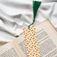 thumbnail image 6 of Kdxio Pumpkin Maple Leaves Print Metal Tassel Bookmarks,Perfect Gift for Art Lovers and Bookworms Metal Bookmarks for Women, 6 of 8