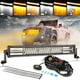 thumbnail image 1 of Barra de luz LED Auxbeam de 22 pulgadas 120W 6 modos ámbar y blanco, 1 of 7