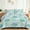Mint Ocean Mosaic, variant on FIVERAM Sea Turtle Quilt Set Full/Queen Size,3 Piece Ocean Bedspread for Queen Bed,Lightweight Coverlet Coastal Bedding Set for Beach Bedroom Decor