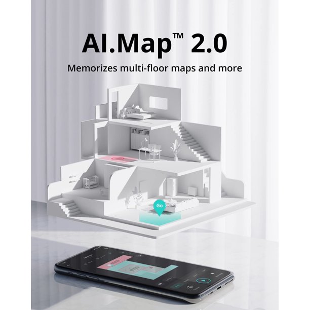 Anker eufy RoboVac X8 with Brushes, 2000Pa x2 Suction, iPath