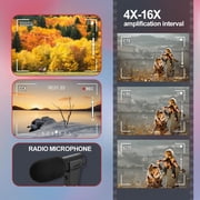 NBD 4K Digital Camera for Photography and Vlogging, 48MP Video Camera with Microphone, Tripod Grip, Wide-Angle and Macro Lens