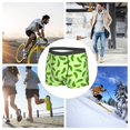 thumbnail image 7 of Men's Boxer Briefs, green Cucumber Pattern Soft Comfy Mens Underwear Boxer Briefs Breathable With Widen Waist, 7 of 7