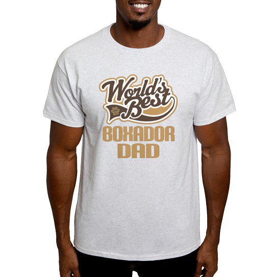 CafePress - Boxador Dog Dad T Shirt - Men's Classic Cotton T-Shirts