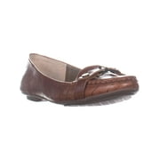 Womens Bandolino Yes You Can Flat Slip On Loafers, Medium Natural Leather