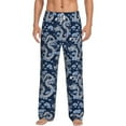 thumbnail image 2 of Goofa Dragons Printed Soft Pajama Pants for Men, Wide Leg Comfy Casual Lounge Yoga Pants-X-Large, 2 of 9