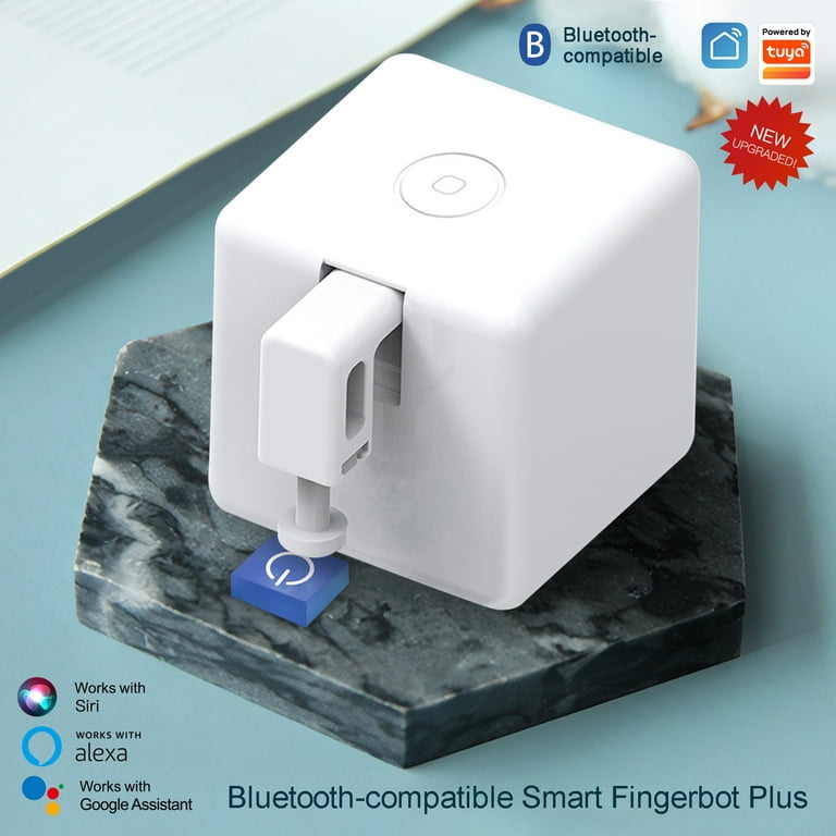 Hadanceo Fingerbot Switch APP Remote Control Voice-Control Scheduled  Appointment Bluetooth-compatible Finger Robot for Home