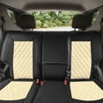 thumbnail image 3 of For Chevrolet Equinox 2018-2023 FH Group Neoprene Waterproof Custom Fit Car Seat Covers - Beige Rear Set, 3 of 12