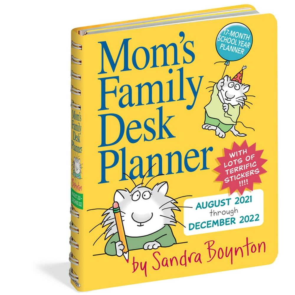 Mom's Family Desk Planner 2022 (Calendar)
