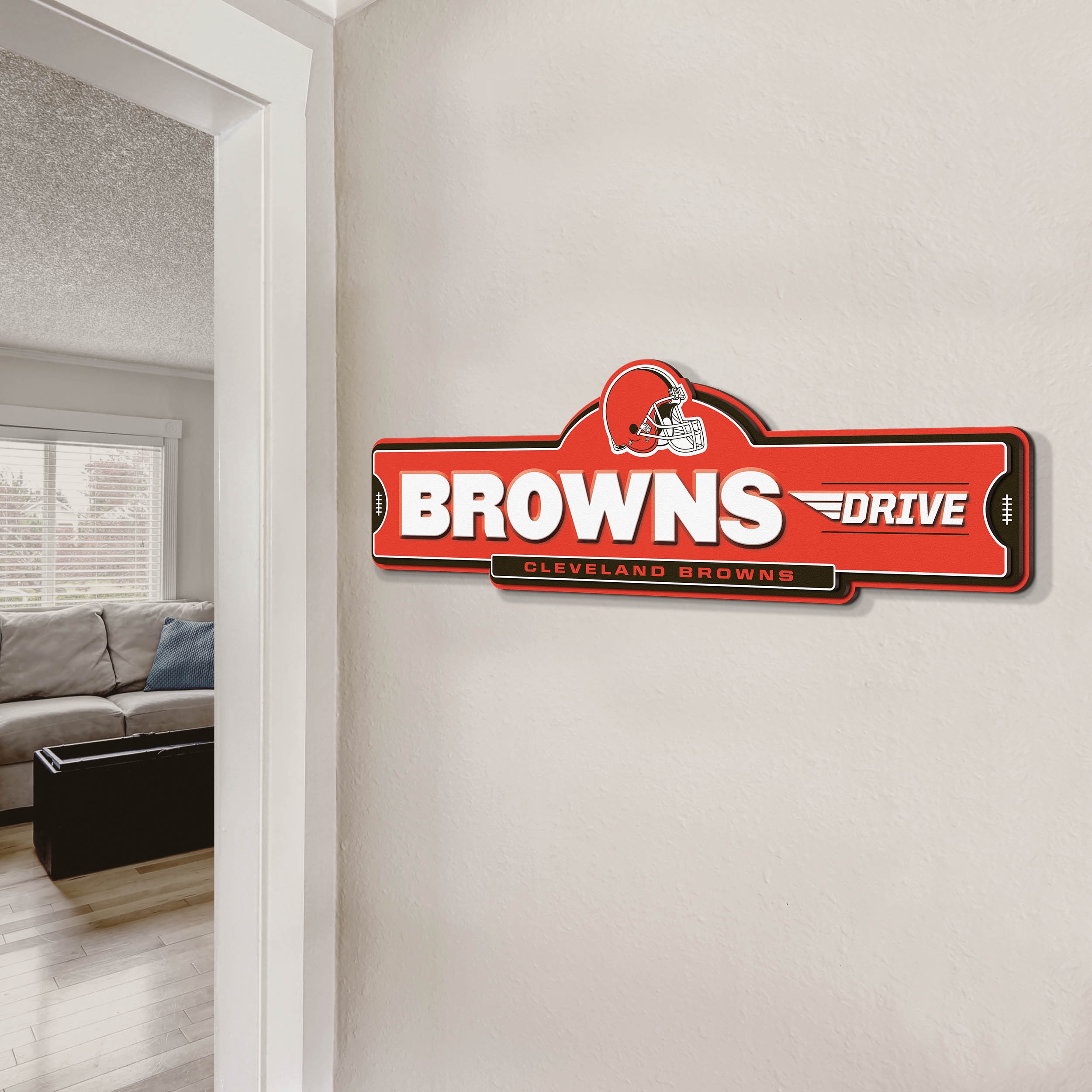 YouTheFan NFL Cleveland Browns Street Sign