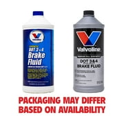 Valvoline 601458 Synthetic DOT 3 & 4 Brake Fluid, 32 fl oz – For Cars, Trucks, ABS, Disc & Drum Brakes