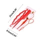 thumbnail image 3 of Fiudx Herramientas para Peinar El Cabello, Juego de 3 Piezas para Hacer Trenzas Francesas, Peine de Cola de Rata para Un Peinado Preciso, Herramienta Flexible para Bucles de Cabello para Peinados Ráp, 3 of 3
