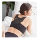 thumbnail image 4 of Sujetador push-up inalámbrico ajustable de encaje para mujer Sonducket negro 34/75C, 4 of 6