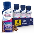thumbnail image 4 of (2 pack) Ensure COMPLETE Nutrition Shake, 30g Protein, Milk Chocolate, 10 fl oz—4 Pack, 4 of 17