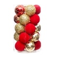 thumbnail image 1 of SGACAI Adornos de bolas de Navidad, juego de adornos navideños irrompibles, decoraciones, 1 of 7