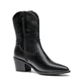 thumbnail image 2 of Botinetas DREAM PAIRS Cowboy para Mujer Negras Talle 7, 2 of 5
