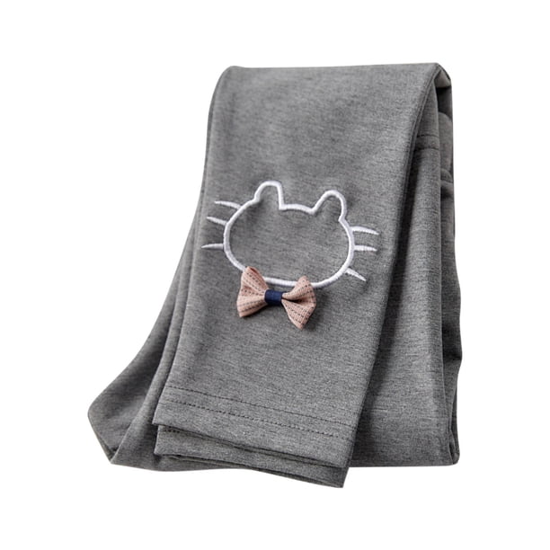 Odeerbi 2-11 Años Niñas Mallas de Algodón Elástico Pantalones Impreso Deportes Casual Pantyhose