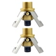 thumbnail image 1 of 2 tapones de acero inoxidable para vino, selladores al vacío para botellas de vino espumoso, tapón de champán con escala de tiempo (dorado), 1 of 5