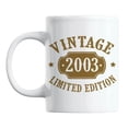 thumbnail image 1 of Vintage 2003 feat. a Classic Number Plate, Birth Year Coffee & Tea Mug (11oz), 1 of 6