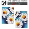 thumbnail image 2 of Allytech iPad 9.7" Case, iPad Air 1 2 Case, Slim Fit Flip Multi Angle Stand Smart Cover Auto Sleep Wake Shockproof Protection Anti-scratch Case for Apple iPad 6th 5th Gen - Sunflower, 2 of 7