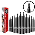 thumbnail image 1 of 10 Boligrafos para barba bigote y cejas, color negro, fácil de aplicar, impermeable, ideal para cubrir huecos y cubrir canas, apariencia mas abundante natural, 1 of 5