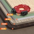 thumbnail image 6 of Router Templates and Jigs for Woodworking,Guides and Edge Guide for Precision Routing,Router Tool,Corner Radius Templates for Routers R10/R15/R20/R25/R30/R35/R40/R50, 6 of 8