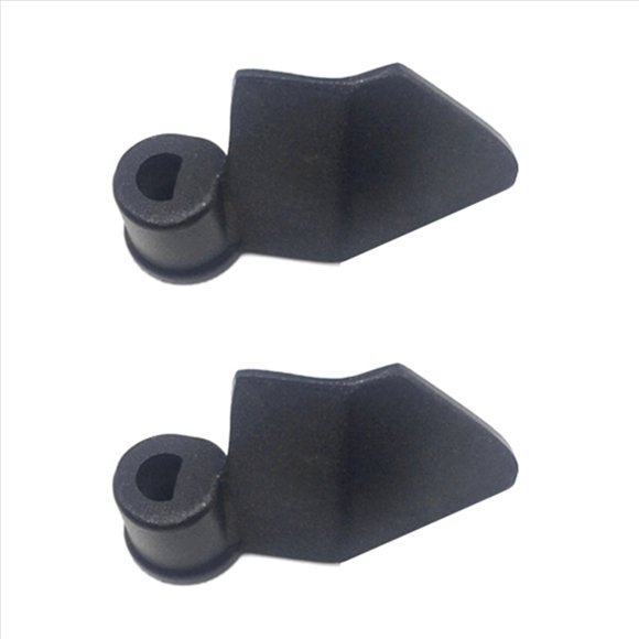 2X Universal Carbon Steel Bread Maker Paddle Replacement for Breadmaker Machine Number 2,2 x Bread machine mixing blade,Black