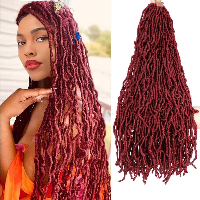 Soft Locs 24 Inch New Faux Locs Crochet Hair Long Soft Locs  display picture 3