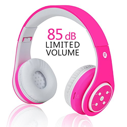 Wireless Bluetooth Kids Headphones,VOTONES Girls Headphones 85dB Volume ...